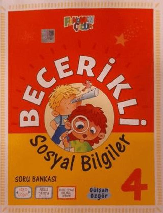 4. Sınıf Becerikli Sosyal Bilgiler Soru Bankası Fenomen Çocuk | Fenomen Çocuk (Ciltsiz)