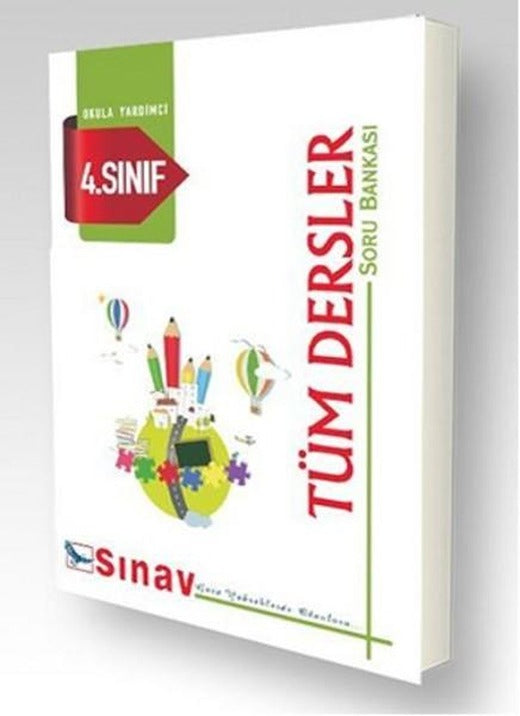 4. Sınıf Tüm Dersler Soru Bankası | Sınav Dergisi Yayınları (İnce Kapak)