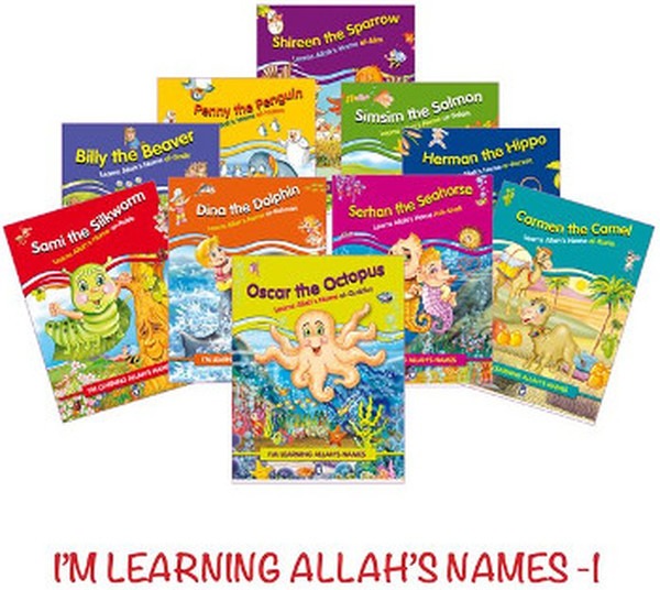 Allahın İsimlerini Öğreniyorum - 1 (10 Kitap Set) | Timaş Yayınları