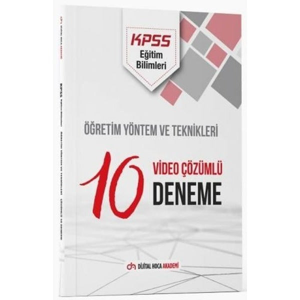 KPSS Eğitim Bilimleri Öğretim Yöntem ve Teknikleri Çözümlü 10 Deneme Akademi