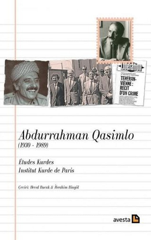 Abdurrahman Qasimlo (1930 - 1989) | Avesta Yayınları (Ciltsiz)