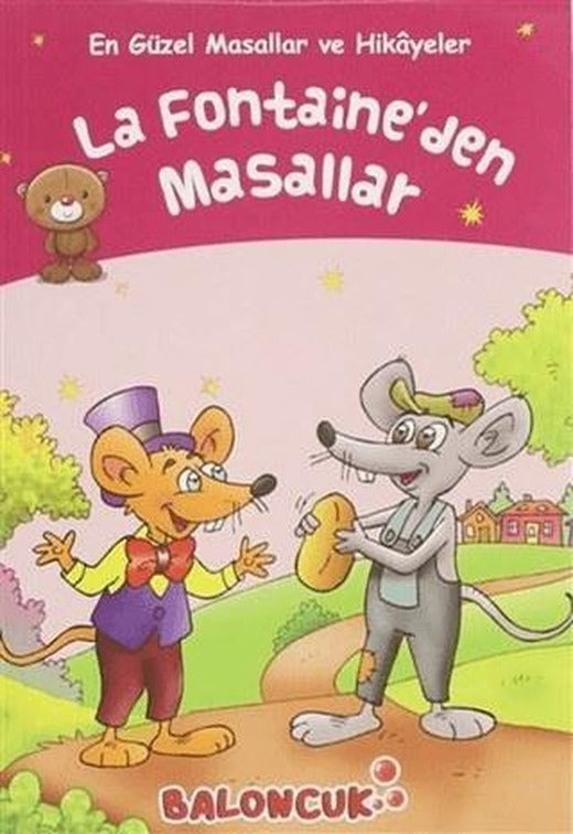 La Fontaine'den Masallar - En Güzel Masallar ve Hikayeler | Baloncuk (Ciltsiz)