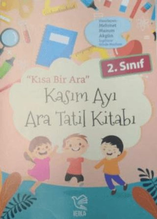2. Sınıf Kasım Ayı Ara Tatil Kitabı | Verka Yayınları (Ciltsiz)