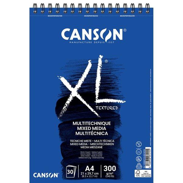 Canson XL A4 Çok Amaçlı Spiralli Blok Resim Defteri