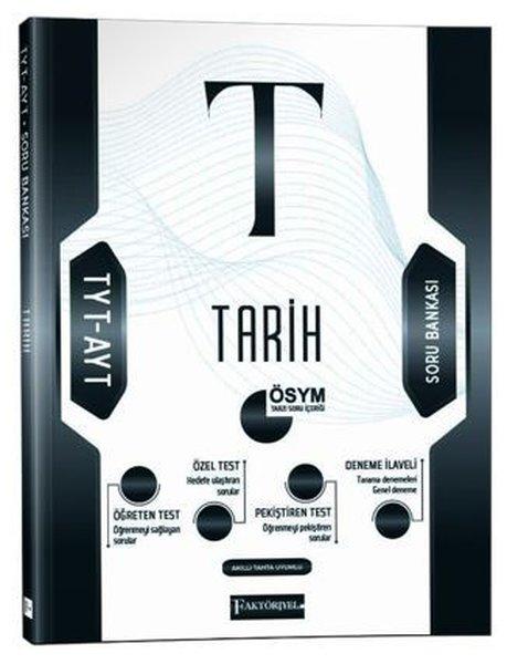 TYT AYT Tarih Soru Bankası | Faktöriyel Yayınları (İnce Kapak) - Resim 1