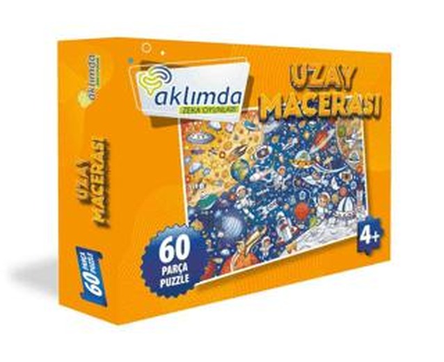 60 Parça Puzzle Uzay Macerası | Aklımda Zeka Oyunları