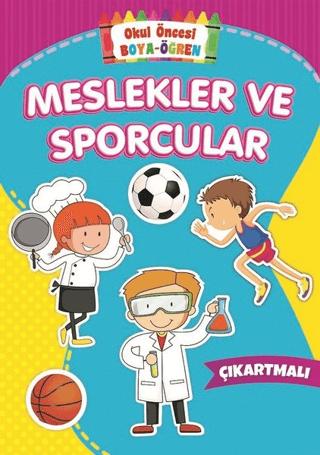 Meslekler ve Sporcular - Okul Öncesi Boya-Öğren