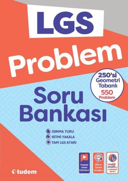 LGS Problem Soru Bankası | Tudem Yayınları - Ders Kitapları (İnce Kapak) - Resim 1