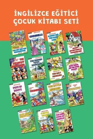 İngilizce Eğitici Çocuk Kitabı Seti (15 Kitap)