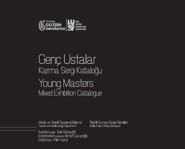 Genç Ustalar Karma Sergi Kataloğu | İstanbul Gelişim Üniversitesi (İnce Kapak) - Resim 1