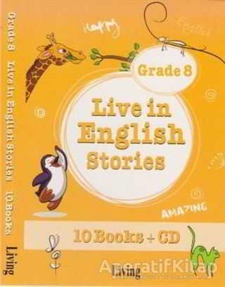 Live in English Stories Grade 8 -10 - Seval Deniz-Living English - Resim 1