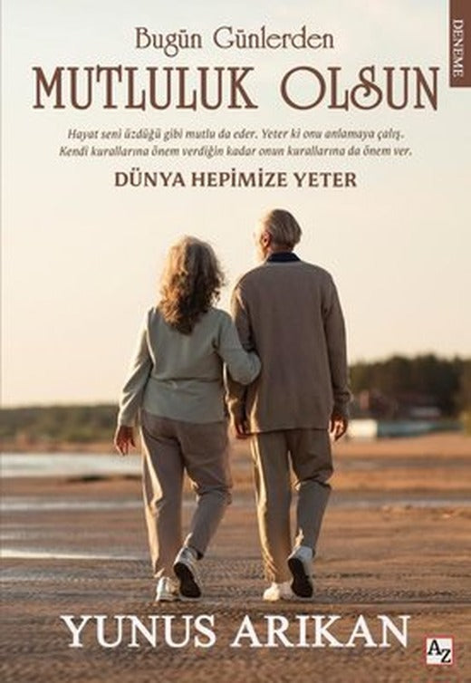 Bugün Günlerden Mutluluk Olsun | Az Kitap (İnce Kapak)