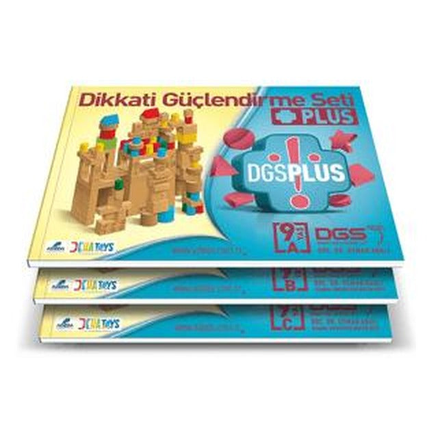 Dikkati Güçlendirme Seti Plus 9 Yaş Kitap