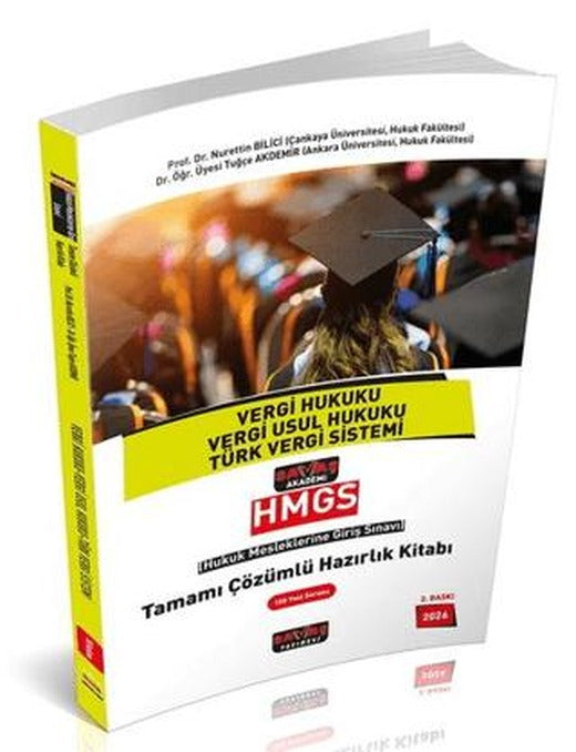 HMGS Vergi Hukuku Vergi Usul Hukuku TVS Tamamı Çözümlü Hazırlık