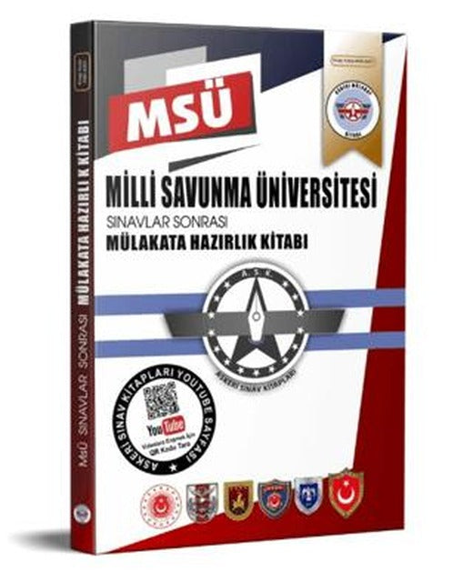 MSÜ Sınavlar Sonrası Mülakata Hazırlık Kitabı | Askeri Sınav Kitapları (Ciltsiz)