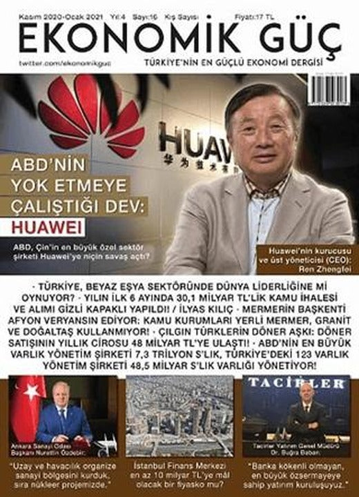 Ekonomik Güç Dergisi Sayı: 16 Kasım 2020 - Ocak 2021 | Ekonomik Güç Dergisi (Ciltsiz)