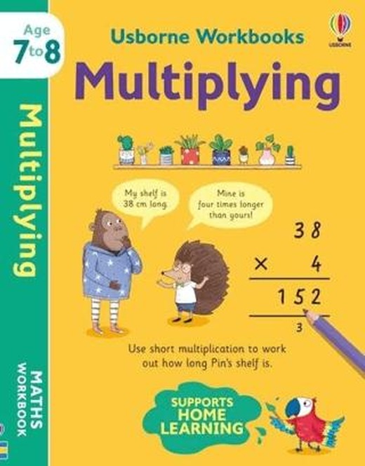Usborne Workbooks Multiplying 7-8 | Usborne (Ciltsiz)