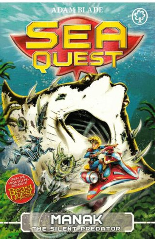 Sea Quest: Manak the Silent Predator: Book 3 | Hachette Books (Ciltsiz)