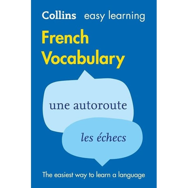 Collins Easy Learning - Easy Learning French Vocabulary: Trusted support for learning (Second edition) | Harper Collins UK (İnce Kapak)