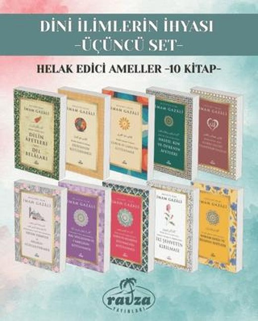 Dini İlimlerin İhyası Üçüncü Set Helak Edici Ameller (10 kitap)