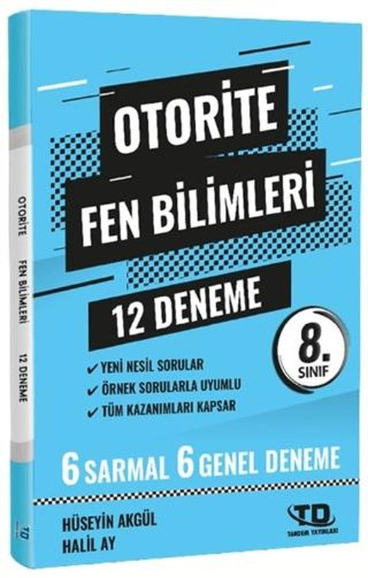 LGS Fen Bilimleri 8. Sınıf 12 Deneme Otorite | Tandem Yayınları (Ciltsiz)
