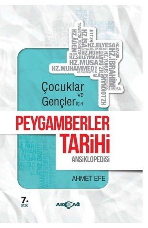 Çocuklar ve Gençler İçin Peygamberler Ansiklopedisi | Akçağ Yayınları - Tasavvuf Dizisi (İnce Kapak)