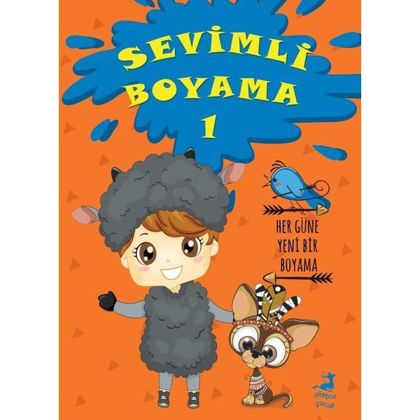 Sevimli Boyama - 1 | Olimpos Çocuk