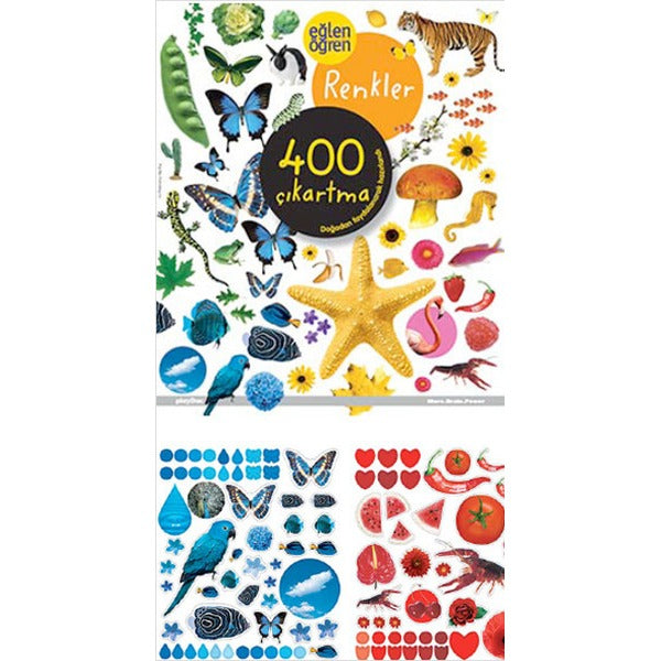 Eğlen Öğren Renkler 400 Çıkartma