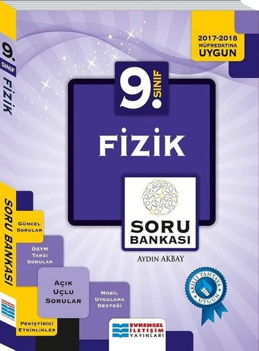 9.Sınıf Fizik Soru Bankası | Evrensel İletişim Yayınları (İnce Kapak)