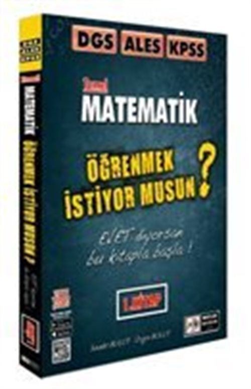 2025 KPSS ALES DGS Sıfır Matematik Öğrenme 1. Kitap | Tasarı Akademi (İnce Kapak)