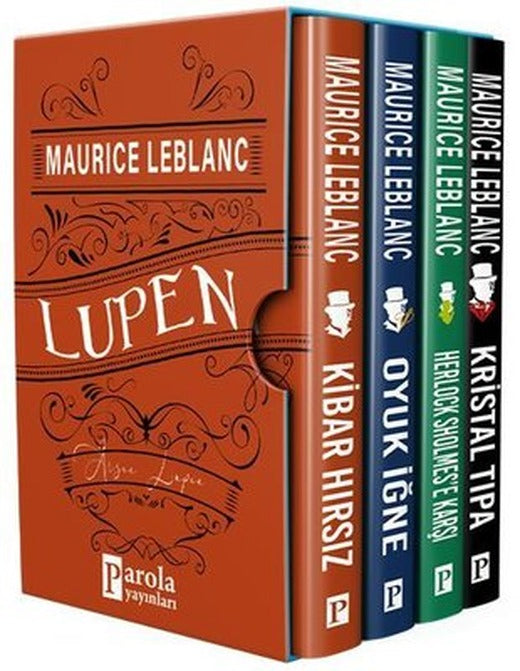 Arsen Lupen Seti - 4 Kitap Takım - Kutulu | Parola Yayınları