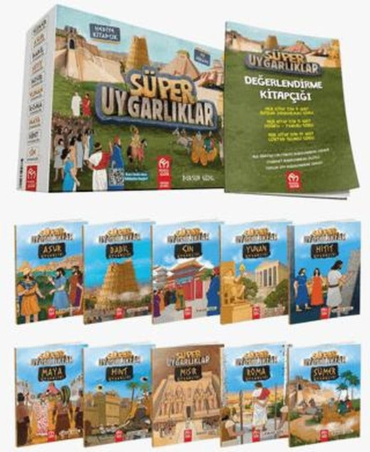 Süper Uygarlıklar Hikaye Serisi (10 Kitap) | Model Çocuk (Ciltsiz)