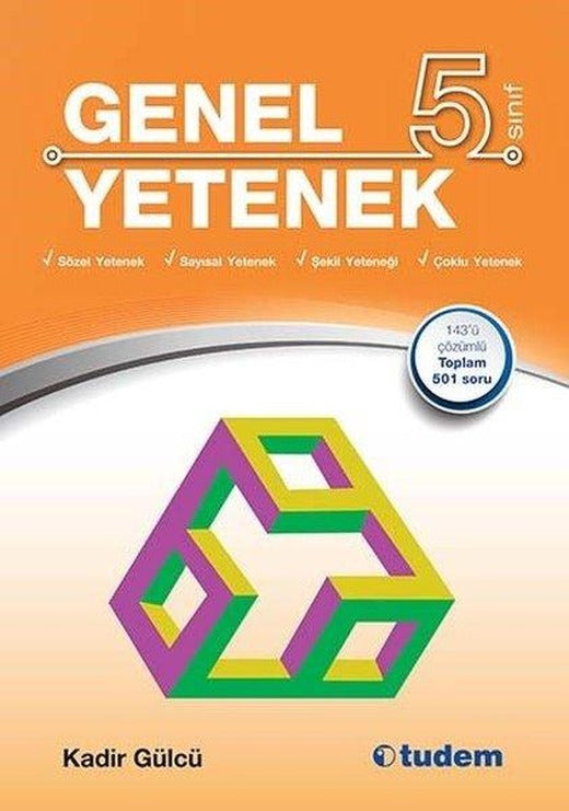 5. Sınıf Genel Yetenek | Tudem Yayınları - Ders Kitapları - Çocuk Kitapları Dizisi (İnce Kapak)