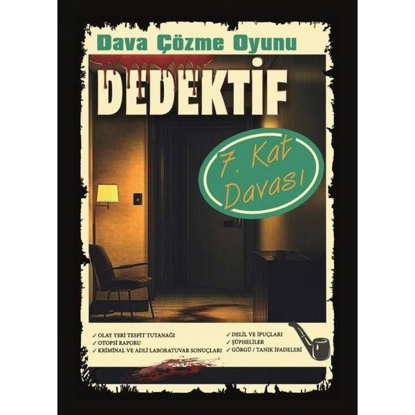 7.Kat Davası - Dedektif Dava Çözme Oyunu | Kolektif (İnce Kapak)