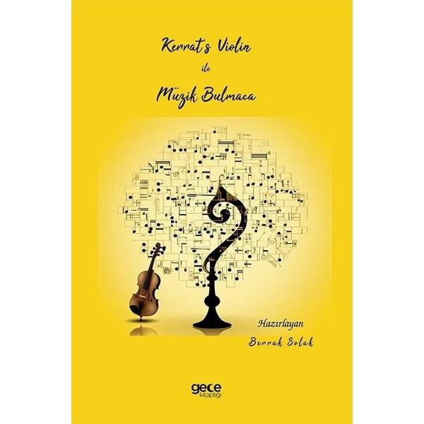 Kerrat's Violin İle Müzik Bulmaca | Gece Kitaplığı (İnce Kapak)
