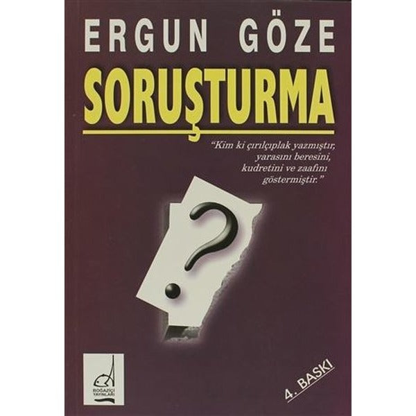 Soruşturma | Boğaziçi Yayınları
