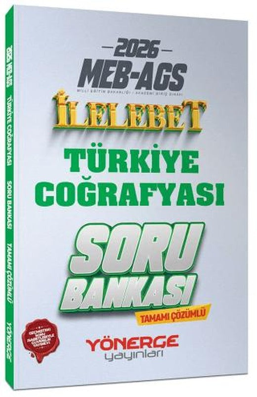 2026 MEB-AGS Türkiye Coğrafyası İlelebet Soru Bankası