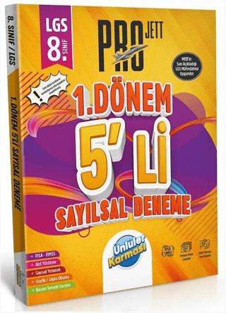 8. Sınıf LGS Sayısal 1. Dönem Pro JETT 5 li Deneme