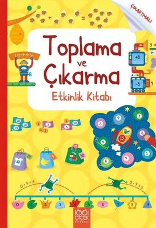 Toplama ve Çıkarma Etkinlik Kitabı | 1001 Çiçek