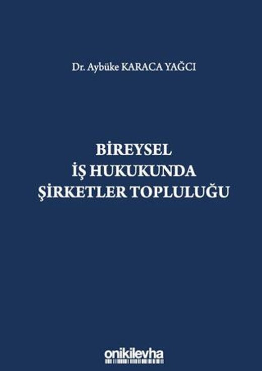 Bireysel İş Hukukunda Şirketler Topluluğu | On İki Levha Yayınları (Ciltli)
