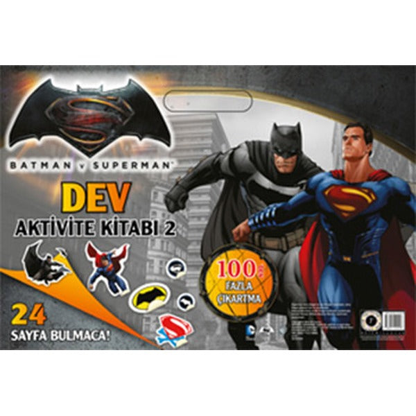Batman ve Superman Dev Aktivite Kitabı 2
