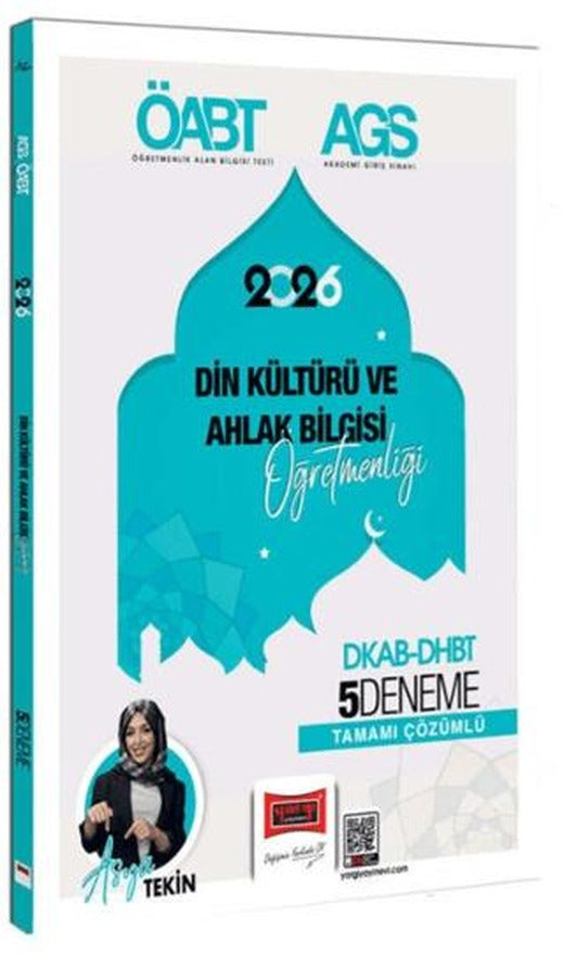 2026 ÖABT MEB-AGS DKAB-DHBT Din Kültürü ve Ahlak Bilgisi Öğretmenliği Tamamı Çözümlü 5 Deneme | Yargı Yayınevi (Ciltsiz)