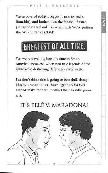 The Football GOAT: Pele v. Maradona | Walker Books (İnce Kapak) - Resim 3