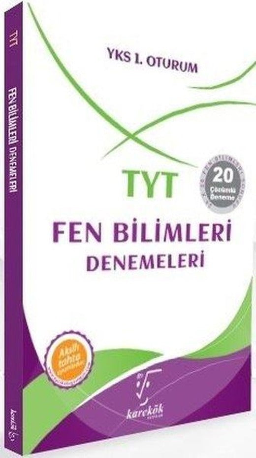 TYT Fen Bilimleri Deneme - 1.Oturum | Karekök Eğitim Yayın (İnce Kapak)