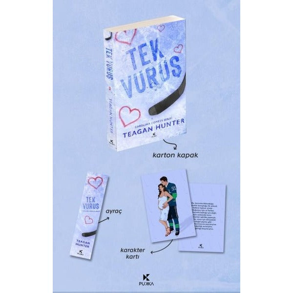 Tek Vuruş - Carolina Comets Serisi - Ayraç ve Karakter Kartı Hediyeli | Pukka Yayınları (İnce Kapak)