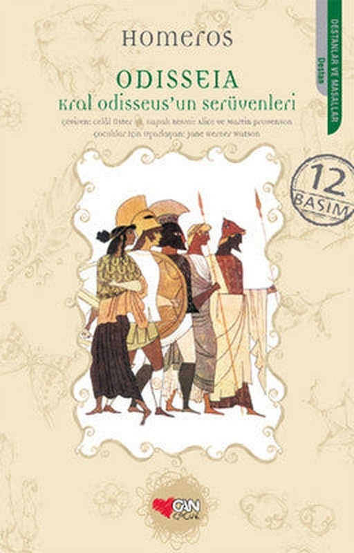 Odisseia - Kral Odisseues'un Serüvenleri - Çocuklar için | Can Çocuk Yayınları