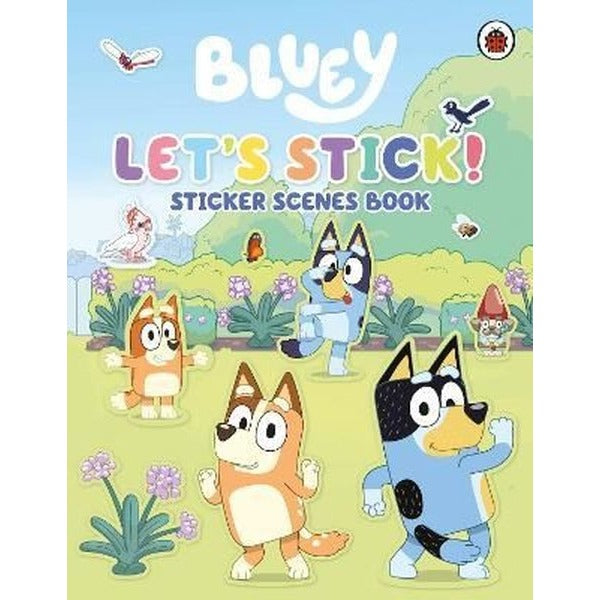 Bluey: Let's Stick! : Sticker Scenes Book | Penguin Random House Children's UK (İnce Kapak)