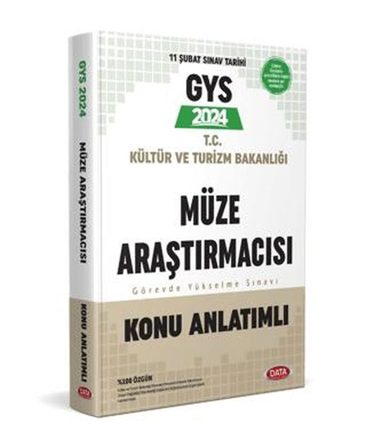 GYS T.C Kültür Ve Turizm Bakanlığı Müze Araştırmacısı Görevde Yükselme Sınavı Konu Anlatımlı