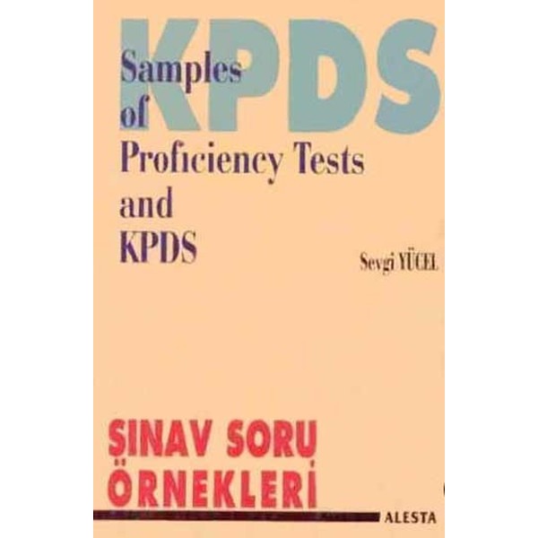 Samples Of Proficiency Tests And KPDS | Alesta Yayınları (Ciltsiz)