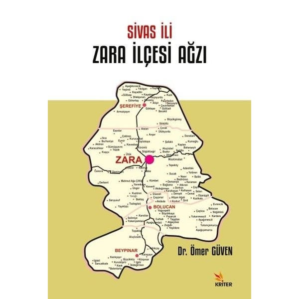 Sivas İli Zara İlçesi Ağzı | Kriter (İnce Kapak)